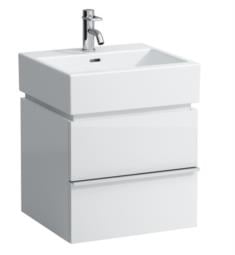 Laufen H4011320754631 Case 19 3/8" Wall Mount Single Sink Bathroom Vanity Base in White