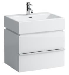Laufen H4011820754631 Case 23 1/2" Wall Mount Single Sink Bathroom Vanity Base in White