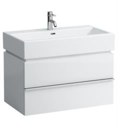 Laufen H4012420754631 Case 31 1/8" Wall Mount Single Sink Bathroom Vanity Base in White