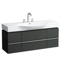 Laufen H4013020755481 Case 47 1/8" Wall Mount Single Sink Bathroom Vanity Base in Anthracite oak