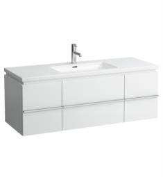 Laufen H4013120754631 Case 50" Wall Mount Single Sink Bathroom Vanity Base in White