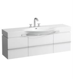 Laufen H4013520751 Case 58 7/8" Wall Mount Single Sink Bathroom Vanity Base