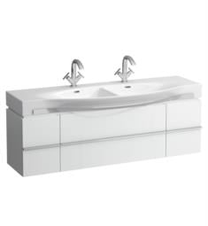 Laufen H4013540751 Case 58 7/8" Wall Mount Double Sink Bathroom Vanity Base