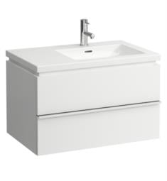 Laufen H401420754631 Case 29 3/8" Wall Mount Single Sink Bathroom Vanity Base in White