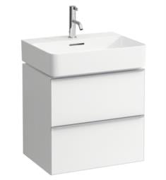 Laufen H4101221601001 Space 21 1/8" Wall Mount Single Sink Bathroom Vanity Base in Matte White