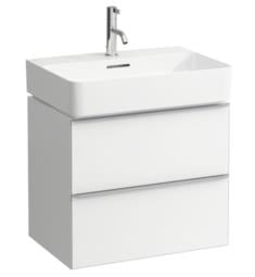 Laufen H4101421601001 Space 23 1/8" Wall Mount Single Sink Bathroom Vanity Base in Matte White