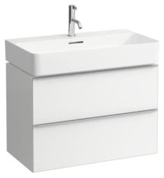 Laufen H4101821601001 Space 29" Wall Mount Single Sink Bathroom Vanity Base in Matte White