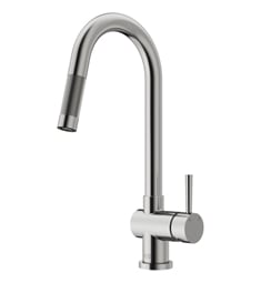 VIGO VG02008 Gramercy 17" Single Handle Pull-Down Kitchen Faucet