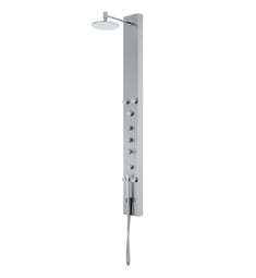 Vigo VG08001 Dilana 66 7/8" Thermostatic Shower Panel System with Adjustable Handheld Dual Shower in Stainless Steel