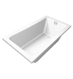 Hydro Systems ROS6032A Designer Rosemaire 60" Acrylic Drop-In Oval Bathtub