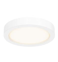 DALS Lighting CFLEDR06-CC 1 Light 6" LED Round Flush Mount Ceiling Light