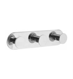 Smedbo YK359 Time 7 5/8" Wall Mount Triple Towel Hook in Polished Chrome