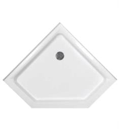 Hydro Systems HPA.3636N 36" Neo-Angle Acrylic Corner Shower Base with Integrated Tiling Flange