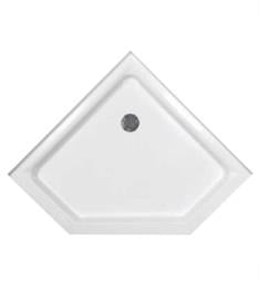 Hydro Systems HPA.3838N 38" Neo-Angle Acrylic Corner Shower Base with Integrated Tiling Flange