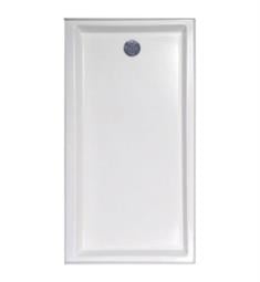 Hydro Systems HPA.6050R 60" Rectangular Acrylic Roll-in Shower Base with Integrated Tiling Flange