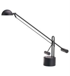 Dainolite DLED-102-BK Signature 1 Light 28" Freestanding LED Desk Lamp Portable Light in Black