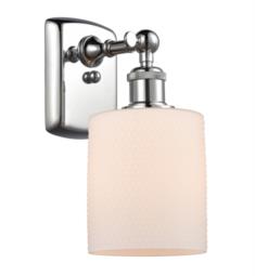 Innovations Lighting 516-1W-G111 Cobbleskill 5" One Light Up/Down Matte White Glass Wall Sconce with LED or Incandescent Bulb Option