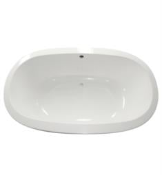 Hydro Systems COR7444S Ston Corazon 74" Hydroluxe Solid Surface Drop-In Oval Bathtub