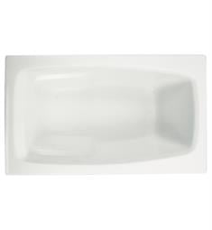 Hydro Systems GRA5431S Ston Granite 54" Hydroluxe Solid Surface Drop-In Rectangular Bathtub