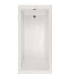 Hydro Systems LIN6030A Studio Lindsey 60" Acrylic Drop-In Rectangular Bathtub with 60 Gallons