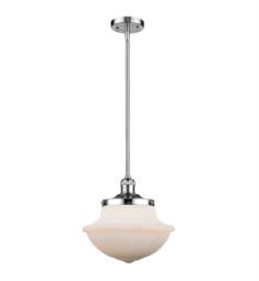 Innovations Lighting 201S-G541 Large Oxford 12" One Light Matte White Cased Pendant with LED or Incandescent Bulb Option