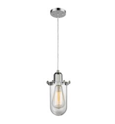Innovations Lighting 900-1P--CL Centri 4 1/2" One Light Clear Mini Pendant with Incandescent Bulb Option