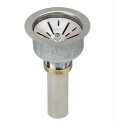 Elkay LK99S Deluxe 4 1/2" Drain with Stainless Steel Body Strainer Basket Rubber Seal and Tailpiece