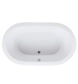 Jason 1163.00 AC630 Forma 72" Undermount Acrylic Oval Bathtub