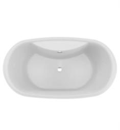 Jason 2204.00 Designer Anabella 66" Undermount Acrylic Oval Bathtub
