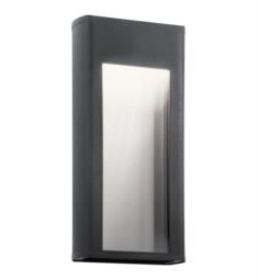 Kichler 49362BKTLED Ryo 1 Light 7 1/2" LED Clear Glass Wall Sconce in Textured Black