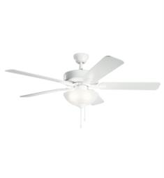 Kichler 330017 Basics Pro Select 5 Blade 52" Indoor Ceiling Fan with LED Light