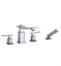 ROHL 628.40.100 Jorger Empire II 8 5/8" Four Hole Deck Mount Tub Filler with Hand Shower and Lever Handles