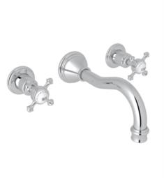 ROHL U.3794X-TO-2 Perrin and Rowe Georgian Era 2 3/8" Double Handle Wall Mount Widespread Bathroom Sink Faucet Trim Only