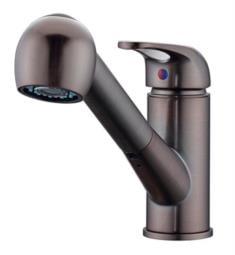 Barclay KFS400-ORB Sable 7 3/8" Single Handle Deck Mounted Kitchen Faucet with Pull-Out Spray in Oil Rubbed Bronze