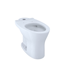 TOTO CT746CUFG.10#01 Drake Universal Elongated Bowl with CeFiONtect Dual Flush in Cotton White