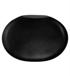 Barclay 7993-BL 9 7/8" Neck Gel Round Bath Tub Pillow in Black