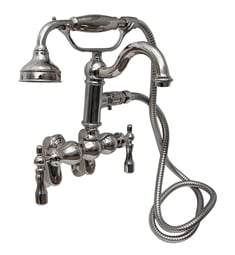 Barclay 4804 9 3/8" Wall Mount Tub Filler with Hand Shower