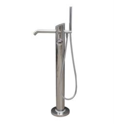 Barclay 7958 Larkin 42 5/8" One Handle Freestanding Tub Filler with Hand Shower