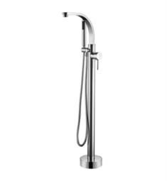 Barclay 7968 Grimley 42 3/4" One Handle Freestanding Tub Filler with Hand Shower