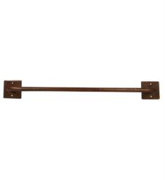 Premier Copper Products TR24DB 27" Wall Mount Hand Hammered Copper Towel Bar in Oil Rubbed Bronze