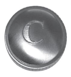 ROHL C7699C Country 1/4" Kitchen and Bath Threaded Metal Screw Cover Cap for "C" Cold to Lever Handles