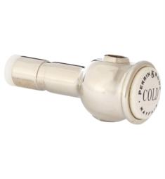 ROHL 9.21197C Perrin and Rowe Georgian Era Lever Ball End with Cold Porcelain Indicator Cap