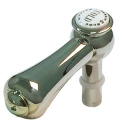 ROHL 9.21198KC Perrin and Rowe Georgian Era Metal Deck Lever with Cold Porcelain Indicator