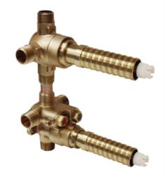 ROHL R1053BD Universal 1/2" Thermostatic Rough Valve with Integrated Three Outlet Dedicated Diverter