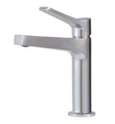 Aquabrass ABFB17014 Metro 7 5/8" Single Hole Bathroom Sink Faucet with Pop-Up Drain