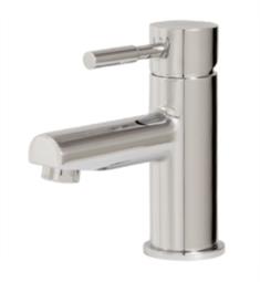Aquabrass ABFB27414 Geo 5 7/8" Single Hole Bathroom Sink Faucet with Pop-Up Drain