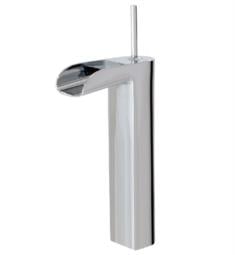 Aquabrass ABFB32020PC Loveme 14" Tall Single Hole Bathroom Sink Faucet with Pop-Up Drain