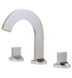 Aquabrass ABFB39516 Cut 8 1/4" Widespread Bathroom Sink Faucet with Pop-Up Drain