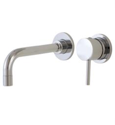 Aquabrass ABFB61028 Volare Straight 2 3/8" Wall Mount Widespread Bathroom Sink Faucet