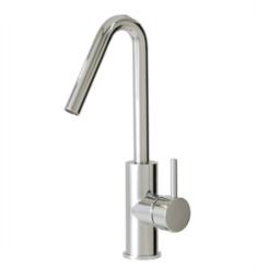 Aquabrass ABFBX7514 Xround 14 1/2" Single Hole Bathroom Sink Faucet with Pop-Up Drain